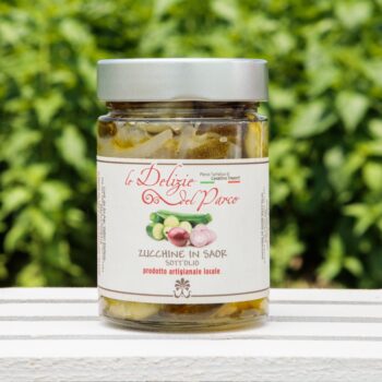 Zucchine in saor sott'olio extra vergine di oliva