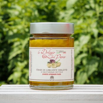 Fondi di carciofo violetto di Sant'Erasmo sott'olio extra vergine di oliva