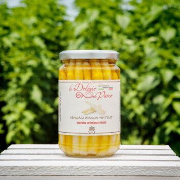 Asparagi bianchi sott'olio extra vergine di oliva