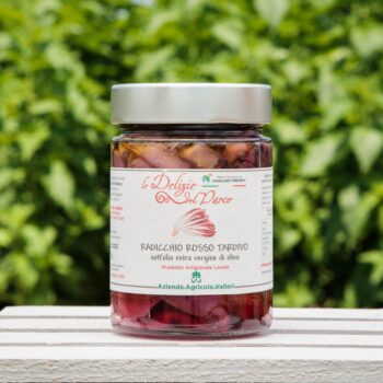 Radicchio rosso tardivo sott'olio extra vergine di oliva