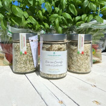 Riso con carciofo violetto di Sant'Erasmo castraura