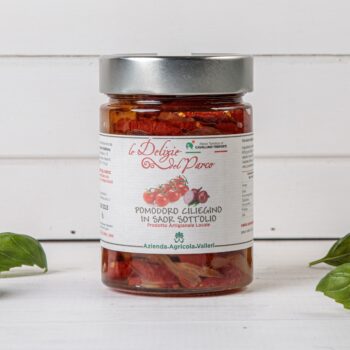 Pomodoro ciliegino in saor sott'olio extra vergine di oliva
